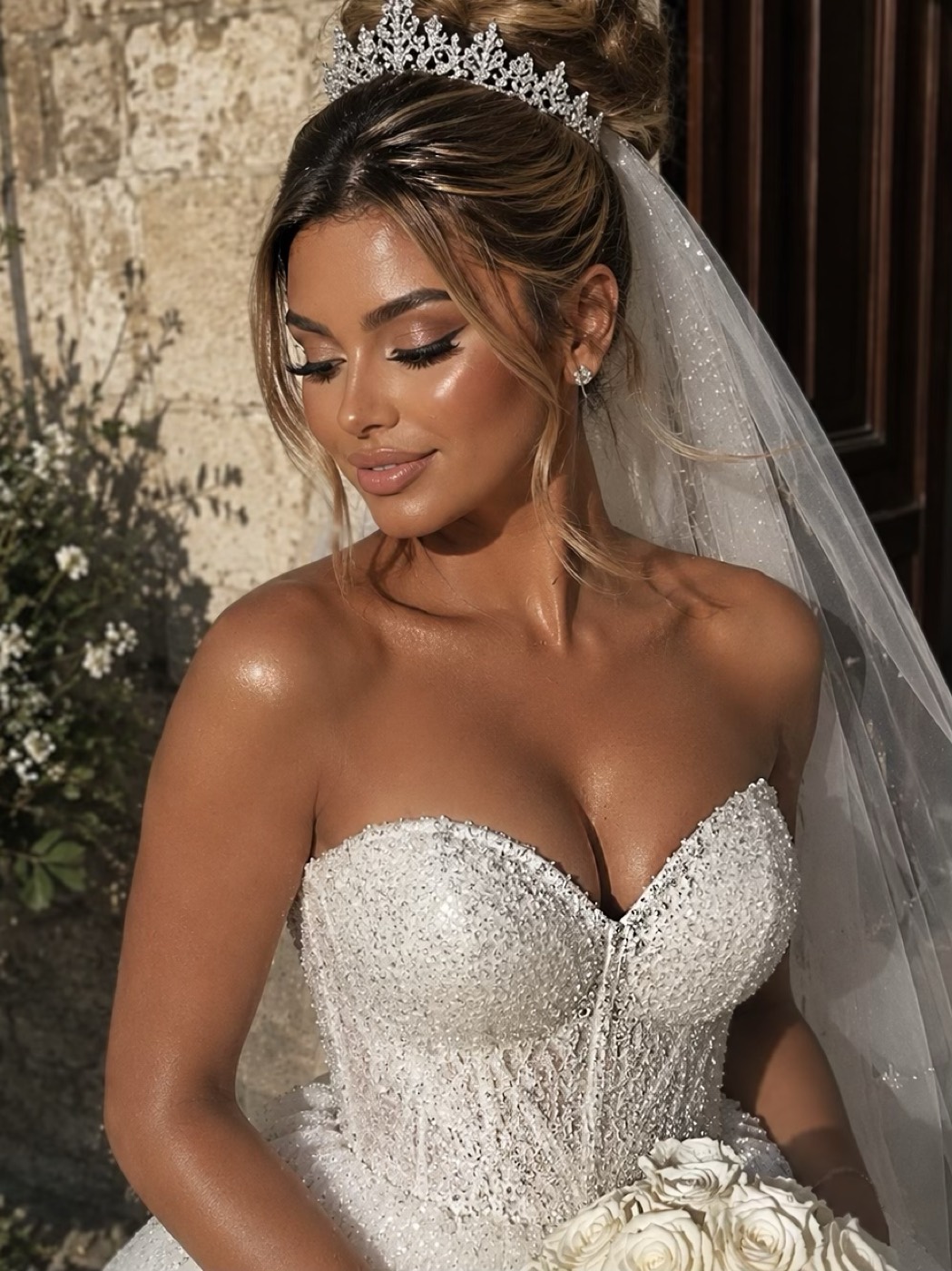 Mise en beauté mariée